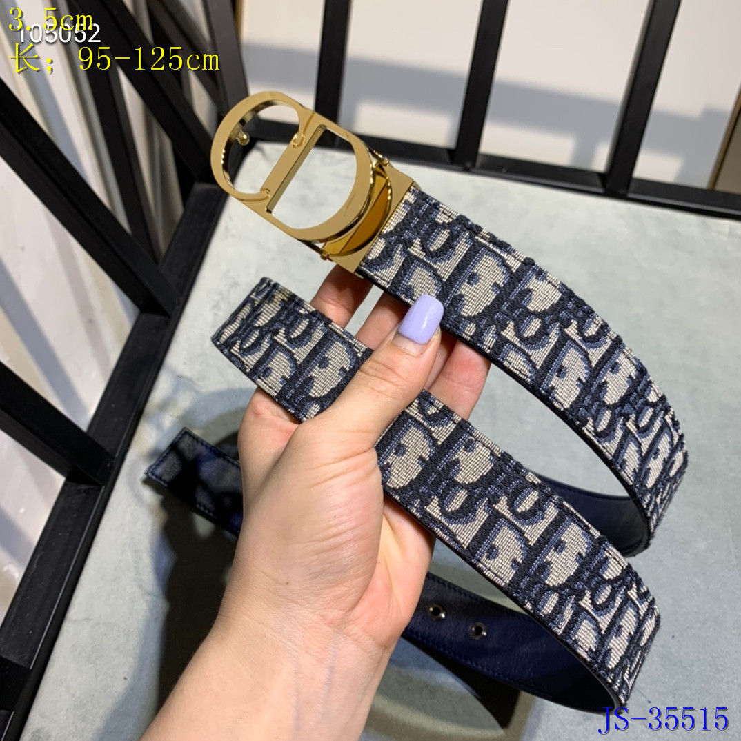Dior Belts 3.5 Width 033
